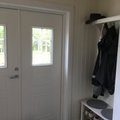 Kundbild Parytterdörr Helena - ytterdörr: Vi byggde en hall av farstukvisten