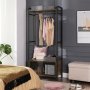 Hallm�bel 180x80 cm - Brun/svart