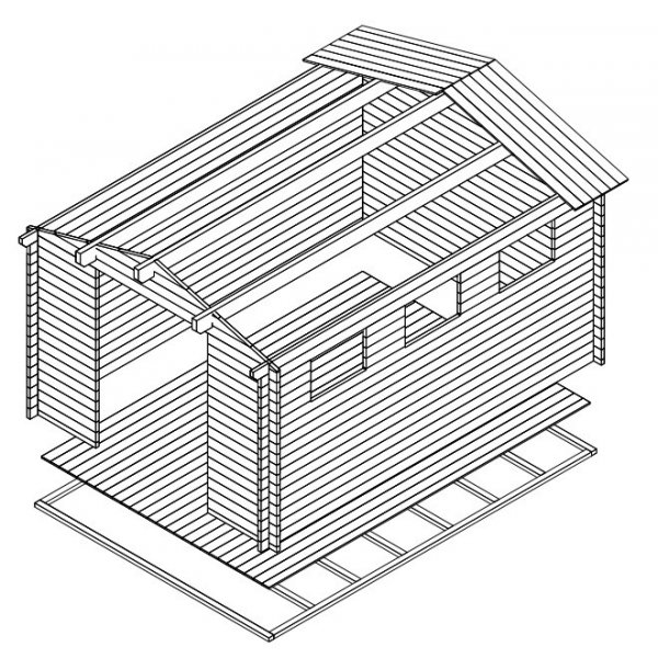 Förråd Gösta H - 14 m² Förråd Gösta H - 14 m²