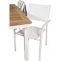 Dotorp Matgrupp (160x90) - Vit/Natur - 4 Stolar