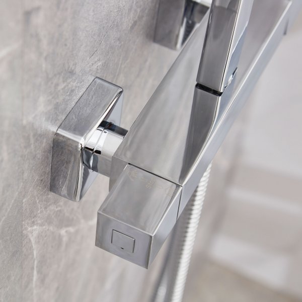 Loftbrusersæt med armatur | Sprudla - Krom Loftbrusersæt med armatur | Sprudla - Krom