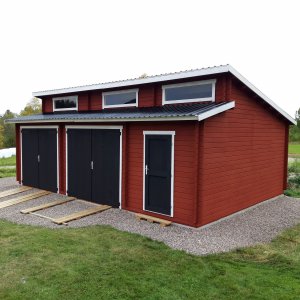 Dobbelt-garage Elvira - 40,5 m²