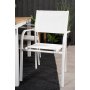 Dotorp Matgrupp (160x90) - Vit/Natur - 4 Stolar