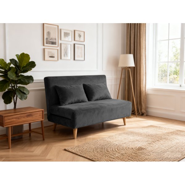 Helsingborg utf�llbar b�ddsoffa � M�rkgr� | 193 cm