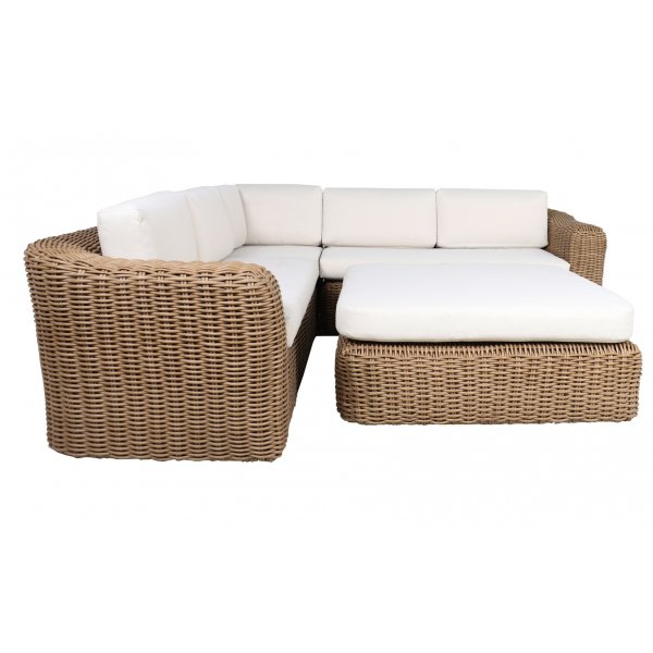 Malibu XL Loungegrupp - Nature / Beige Malibu XL Loungegrupp - Nature / Beige
