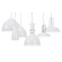 Little west taklampa 34 - Vitlackad metall