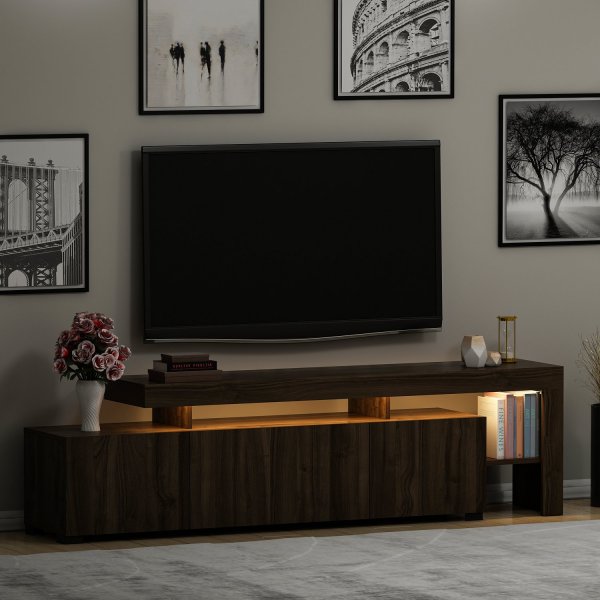 TV-b�nk Beliz 192 cm - Valn�t
