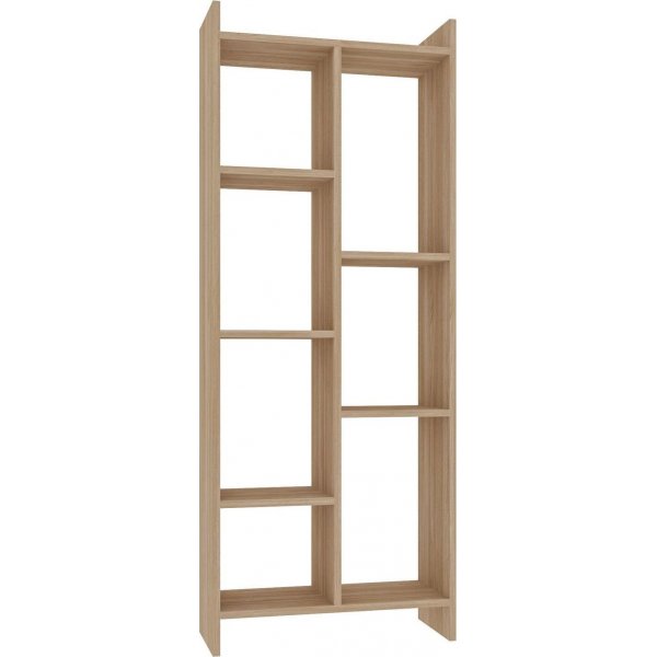 Eden bokhylla i ek h�jd 160 cm