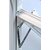 Vridfönster med bågpost - 3-glas - Aluminium - U-värde: 1,1