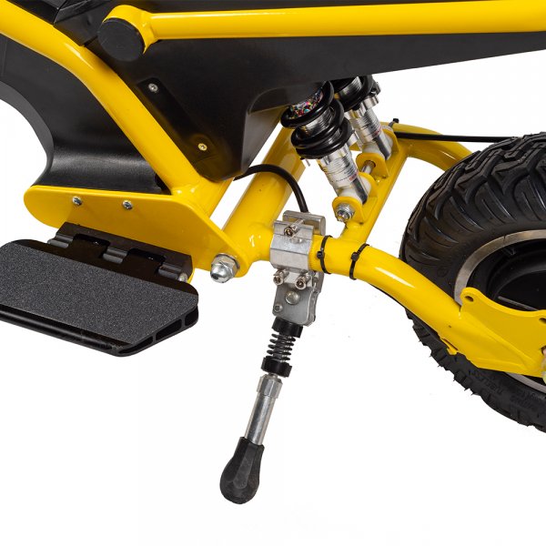 Elscooter HP-I54 - Gul/svart 500W Elscooter HP-I54 - Gul/svart 500W