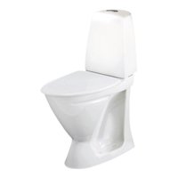Ifö Sign WC-stol 6872, hög model vit med mjuksits vit