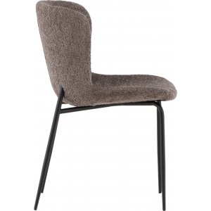 Modesto matstol - Brun boucle