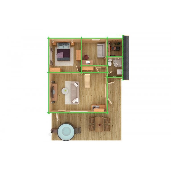 Fritidshus Astrid - 52,5 m