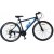 Mountainbike 700C Hybrid - Svart/bl + Reflexsele