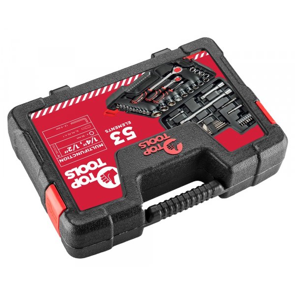 Hylsset 1/4\\\", 1/2\\\", 53 delar Hylsset 1/4\\\", 1/2\\\", 53 delar