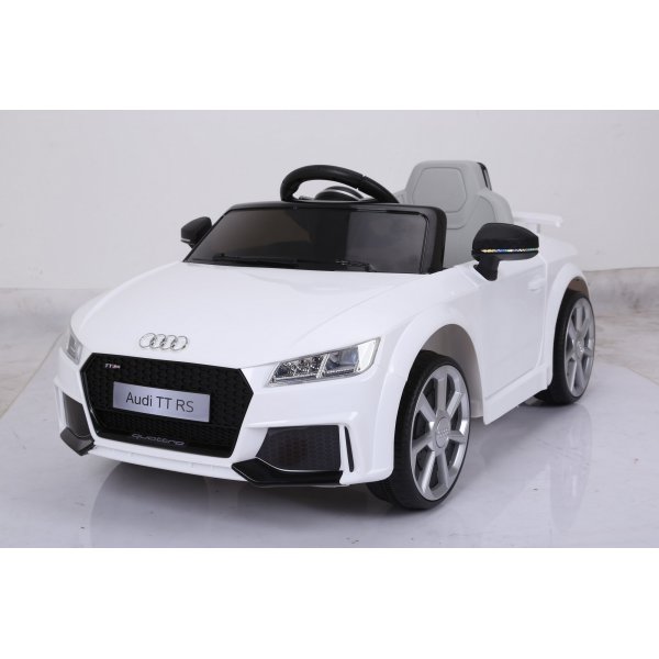Elektrisk Audi TT RS - Hvid 12V Elektrisk Audi TT RS - Hvid 12V