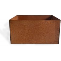 Cortenstål kruka kvadrat - 20x40x40 cm Cortenstål kruka kvadrat - 20x40x40 cm