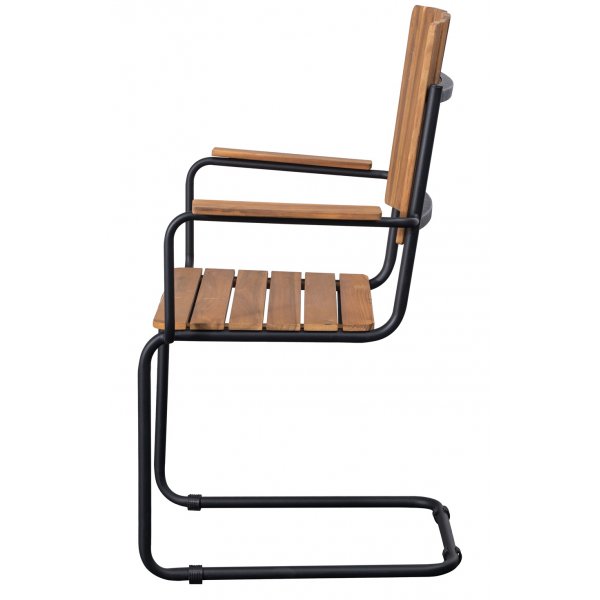 Holmsund Stühle - Schwarz/Akazie + Textilimprägnierung für Outdoormöbel Holmsund Stühle - Schwarz/Akazie + Textilimprägnierung für Outdoormöbel