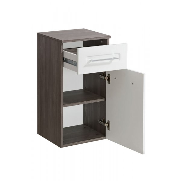 Badrumsskåp Cosmo 35 cm - Tallimitation & Vit Badrumsskåp Cosmo 35 cm - Tallimitation & Vit