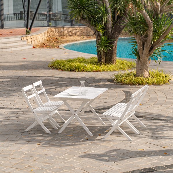 Knohult Esstisch 125 cm - Weiß Knohult Esstisch 125 cm - Weiß