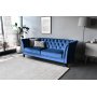 Soffa 3-sits Chesterfield Bl� - Milton