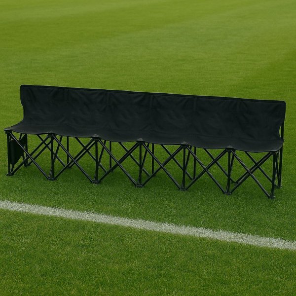 Sammenklappelig campingb�nk - plads til 6 personer