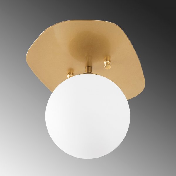 Well taklampa 11671 - Guld/vit