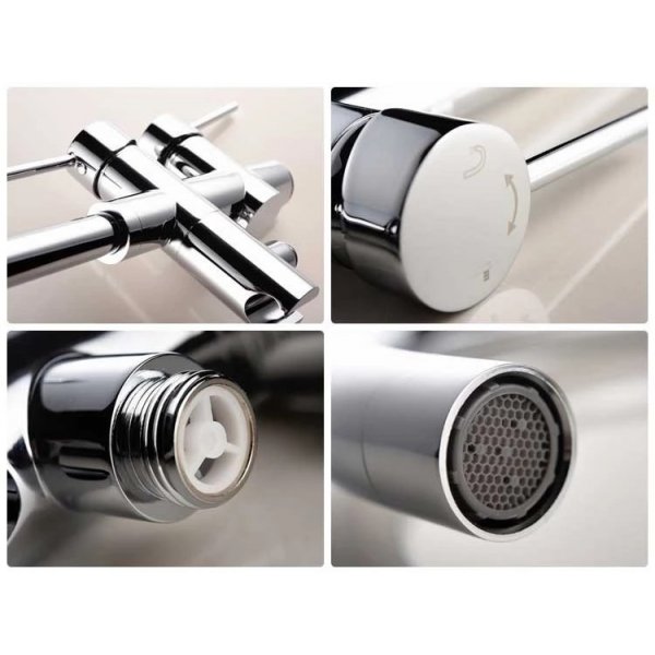 Badkarsblandare Noir - Krom Badkarsblandare Noir - Krom