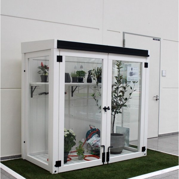 Modular Garden Vxthus 1.8m - Vitlackerad