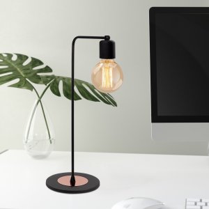 Bordslampa - Svart/koppar