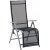 Positionsstol aluminium utomhus 81x56x112 cm justerbar tr�dg�rdsstol