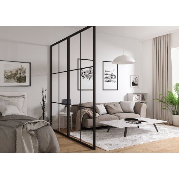 Industrivgg - Frostat glas 1169x771 mm - Outlet
