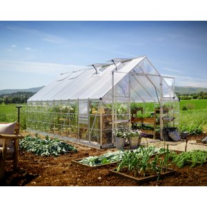 Läs mer om Canopia Balance Växthus i Polykarbonat 17,9 m² - Silver