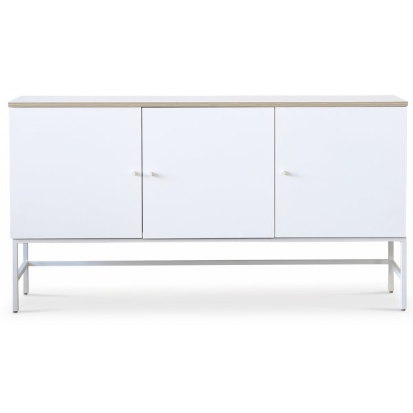 Edge sideboard - Vit h�gtryckslaminat (HPL)