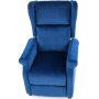 Reclinerf�t�lj i bl�tt tyg