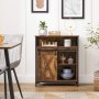 Zeke sk�p med f�rvaringsfack - Brun/svart
