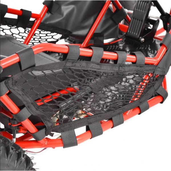 Crosskart / Mini-UTV för barn - 500W - röd + Låskätting Crosskart / Mini-UTV för barn - 500W - röd + Låskätting