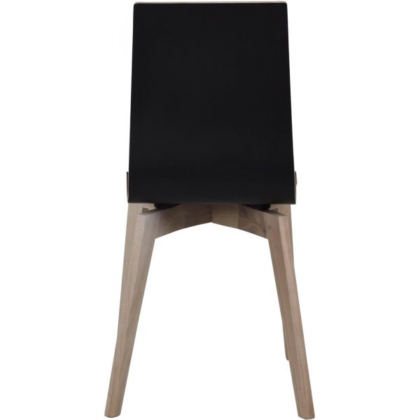 Rowico Grace stol - Svart/whitewash ek