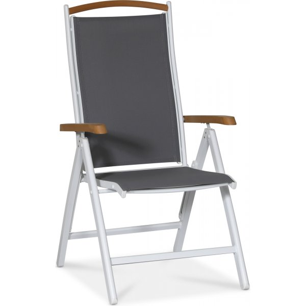 Ebbarp-asentotuoli valkoinen alumiini - harmaa/tammi/valkoinen Ebbarp-asentotuoli valkoinen alumiini - harmaa/tammi/valkoinen