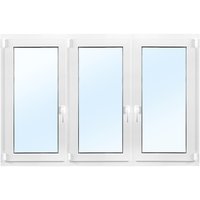 3-glasfönster PVC - Inåtgående - 3 luft - U-värde 0,96 3-glasfönster PVC - Inåtgående - 3 luft - U-värde 0,96