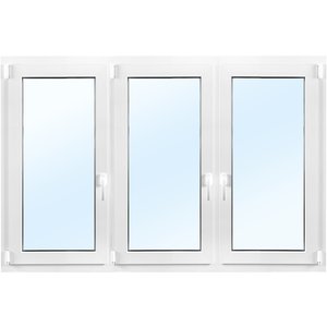 Läs mer om PVC-fönster | 3-glas | 3-luft | inåtgående | U-värde 0,96 - Klarglas, 18x6 - PVC-fönster, Fönster