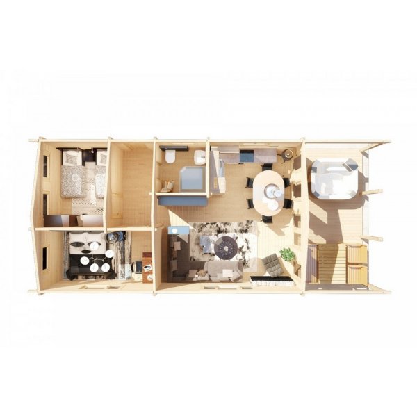 Fritidshus Valentina - 78 m² Fritidshus Valentina - 78 m²