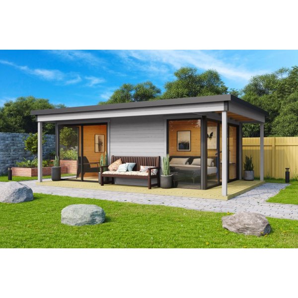 Attefall-talo Katja C.V2 - 23,5 m² Attefall-talo Katja C.V2 - 23,5 m²