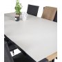 Tornsborg Matgrupp (200x100) - Svart/Gr - 6 Stolar