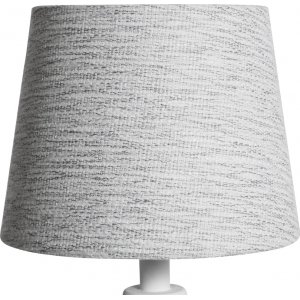 Rund lampsk�rm 18x23x18 cm - Ljus (grovt linne)
