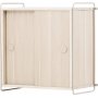 Paris v�ggsk�p 68 x 60 cm - Beige/Whitewash