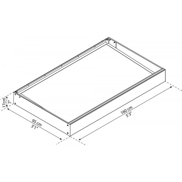 Sisäänkäynnin katto Sophia 160 cm Sisäänkäynnin katto Sophia 160 cm