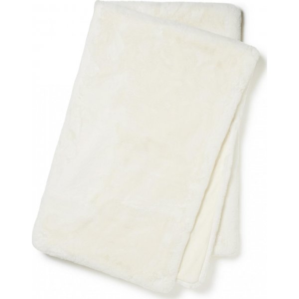 Fluffy pl�d Ivory - 120 x 180 cm