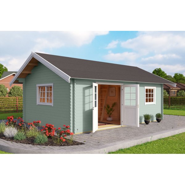 Attefallshus Lina Silver - 24,3 m�