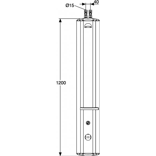 FM Mattsson Duschpanel Vit